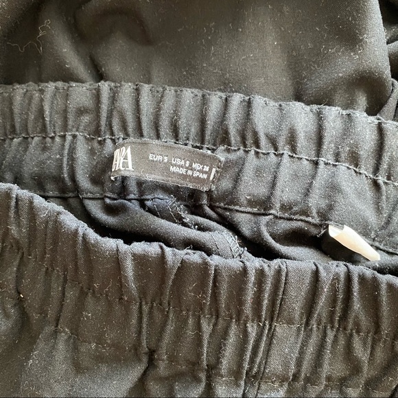 ZARA Pleated Cuffed Pants - Picture 5 of 6